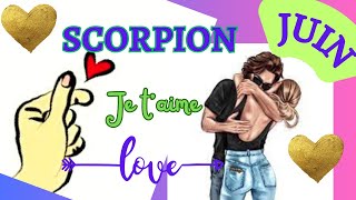 ♏ scorpion guidance sentimentale💖 juin Votre vie change grâce à personne💌 [upl. by Ibbison75]