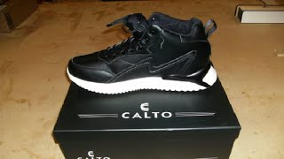 CALTO Mens Invisible Height Increasing Elevator Trainer Shoes Review Serious Height Increase [upl. by Rinna]