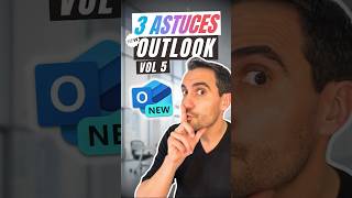 3 Fonctionnalités du Nouvel Outlook à Ne Pas Manquer  shorts [upl. by Ynalem753]