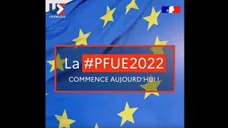 Lancement de la présidence française du Conseil de l’Union européenne [upl. by Kauslick]