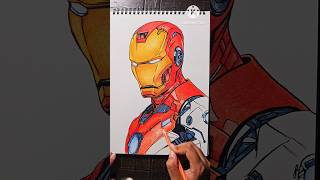 Iron man drawing shorts drawing ironman [upl. by Egni]