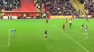 Kevin Nisbet goal Aberdeen v Dundee SPFL Premiership 091124 [upl. by Ahsyekat217]