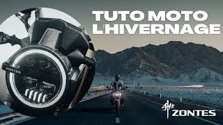 Tuto  Comment Hiverner votre moto Zontes [upl. by Anelahs]