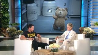 Mark Wahlberg Talks Ted 2 [upl. by Enitsenre]