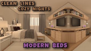 Clean Lines Cozy Nights The Aesthetics of Modern Bed Frames [upl. by Akinuahs]