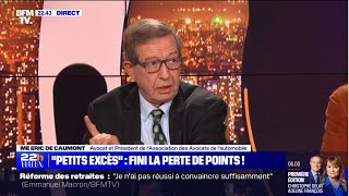 BFM TV  19042023  22h Max  quotPetits excèsquot  fini la perte des points [upl. by Medwin]