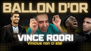 PALLONE DORO a RODRI 😳 VINICIUS ANCELOTTI e tutto il REAL DISERTANO la CERIMONIA [upl. by Llenhoj]