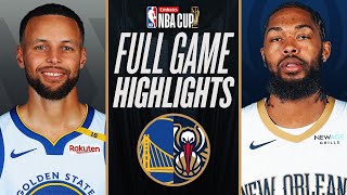 WARRIORS at PELICANS  EMIRATES NBA CUP 🏆  FULL GAME HIGHLIGHTS  November 22 2024 [upl. by Whiting]