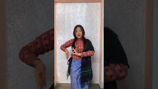 Choli ramro palpali dhaka ko🤭 nepalisong dancing views dance reels viral [upl. by Supat227]