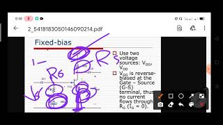 DC analysis JFET biasing [upl. by Doak]