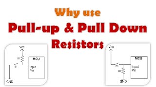 क्या होते हैं Pull Up amp Pull Down Resistor  हिंदी में [upl. by Rebmat33]