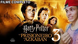 Harry Potter e o Prisioneiro de Azkaban  FILME COMPLETO  Marcell React [upl. by Licha993]