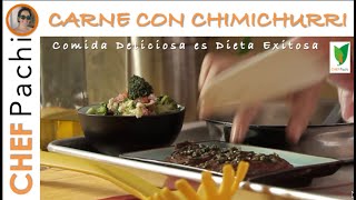 Receta Carne Asada  Comida Deliciosa Dieta Exitosa  Chef Pachi [upl. by Bathsheb]