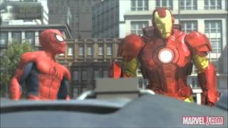 SpiderMan Iron Man and the Hulk Full and HQ [upl. by Franklyn632]