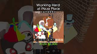 I Earned 2000  Pizza Place 25 workatpizzaplace roblox robloxshorts robloxtrend robloxgames [upl. by Rigdon]