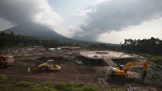 Ellen Campus Construction Timelapse  Dian Fossey Gorilla Fund [upl. by Nalepka690]