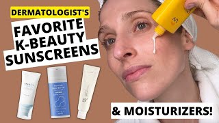 Dermatologists Favorite KBeauty Sunscreens amp Moisturizers Korean Skincare Picks  Dr Sam Ellis [upl. by Ensign]