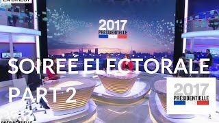 quotPrésidentielle 2017quot  Soirée électorale du second tour – 7 mai 2017 France 2 – 19H  20H [upl. by Ayres703]