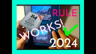 R4 SDHC Dual Core 2016 RULE Works funciona en 2Ds 110033E and 145E DSi XL [upl. by Sitoel]