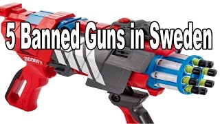 5 banned guns in Sweden [upl. by Asimaj718]