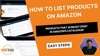 How To List Products on Amazon Seller Central UK Easy steps [upl. by Arndt]