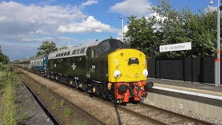 British Rail Class 40 no D213 Andania  The Bucket amp Spade  Castleford  5th June 2024 [upl. by Robert]