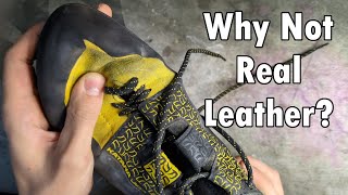 Why Climbing Shoes Use Suede [upl. by Erdnaid]