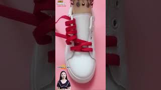 How to tie shoelaces Shoe lacing styles shorts shoeslacestyles [upl. by Regina]