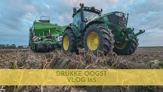 drukke oogst vlog 165 [upl. by Eirrotal]