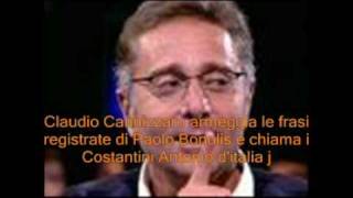 Claudio Cannizzaro armeggia le frasi di Paolo Bonolis e chiama i Costantino Antonio ditalia [upl. by Annahavas]