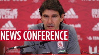 NEWS CONFERENCE  Aitor Karanka on Oxford United [upl. by Eniluap291]