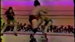 Buzz Sawyer vs Jimmy Golden CWA 22479 Classic Memphis Wrestling Match [upl. by Jorge]