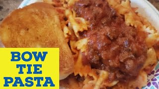 Bow Tie Pasta  How To  Pasta Recipe [upl. by Gautier731]