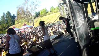 Attack Attack  quotSmokahontasquot LIVE SIDESTAGE Mountain View [upl. by Moffitt111]