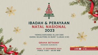 Perayaan Natal Nasional 2023 [upl. by Yromas]