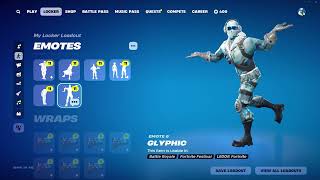 Free Rare Glyphic Fortnite Emote and how to obtain it [upl. by Aspasia542]