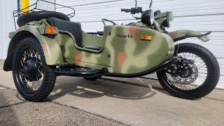 2013 Ural Gear Up 2WD Sidecar Motorcycle [upl. by Eiser]