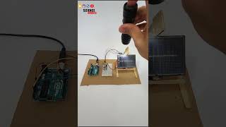 Automatic solar tracker with Arduino [upl. by Aiuqram]