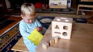 Montessori Infant Video Manipulatives putting away [upl. by Matthew751]