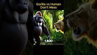 Can You Beat a Gorilla gorilla animals animalfacts [upl. by Musetta635]