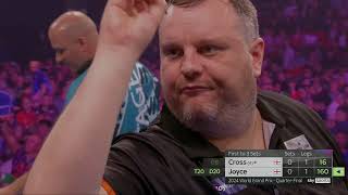 The 2024 BoyleSports World Grand Prix QF Rob Cross v Ryan Joyce [upl. by Notrom]