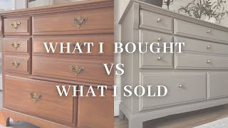 What I Bought VS What I Sold  Dresser Flip [upl. by Dagley]