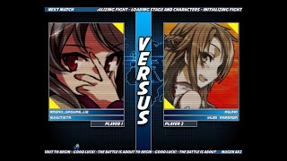 MUGEN Tournament SuperStar Simul III Round 32  Sagume Kishin vs Blue Suns [upl. by Theran]