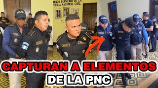 URGENTE CAPTURAN A ELEMENTOS DE LA PNC POR ESTAR INVOLUCRADOS EN UNA RED DE COYOTAJE GUATEMALA [upl. by Donahue]