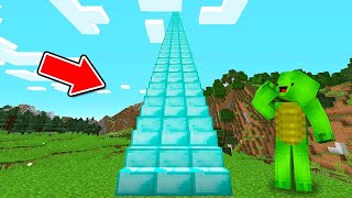 Climbing Up Hidden Staircase  Minecraft [upl. by Nimsay]