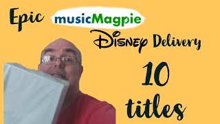 Music Magpie huge Disney delivery  10 titles for the Disney collection [upl. by Aynwad303]