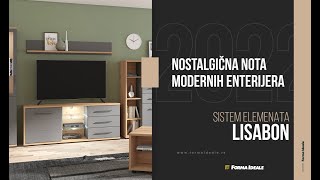 Nova kolekcija  Sistem elemenata LISABON│Forma Ideale [upl. by Annabal408]