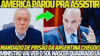 ARGENTINA PEGOU TODOS DE SURPRESA MANDADO DE PRISÃO CHEGOU NO DISTRITO MINISTROS PRESOS NO BRASIL [upl. by Etra]