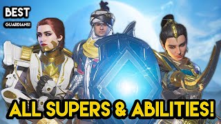 Destiny Rising  BEST CHARACTERS All Supers and Abilities Explained [upl. by Erkan]