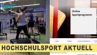 Hochschulsport aktuell  Campus TV Uni Bielefeld [upl. by Kenelm189]